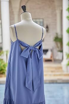ワンピース herlipto Back Ribbon Cami Long Dress M Harip Toe Her lip to 24SS Back Ribbon Cami Long Dress One